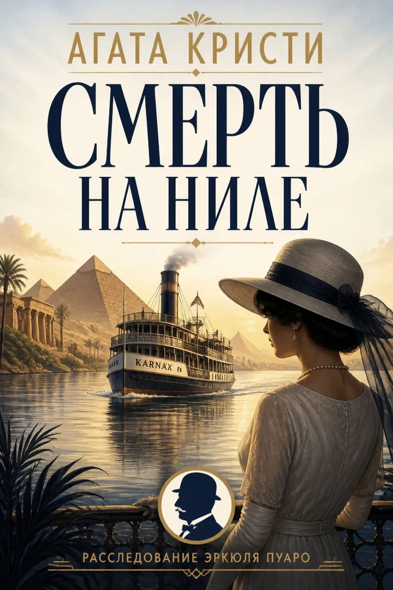 Смерть на Ниле — обложка книги