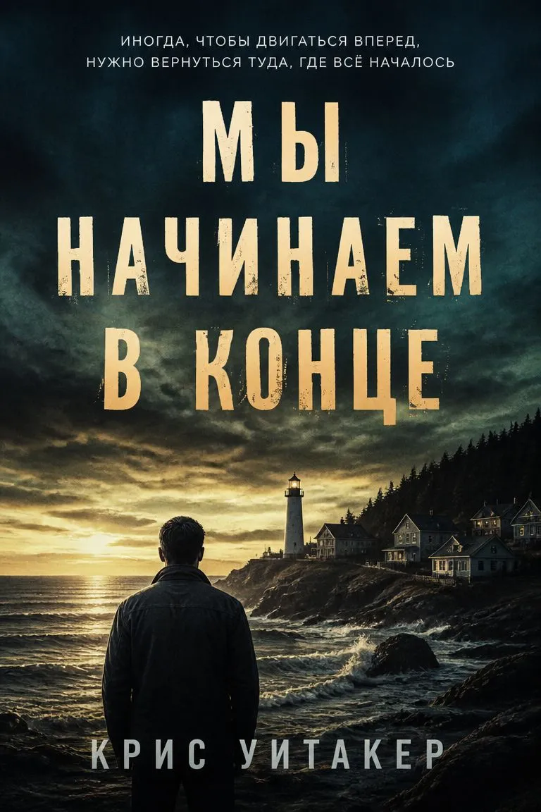 Мы начинаем в конце — обложка книги