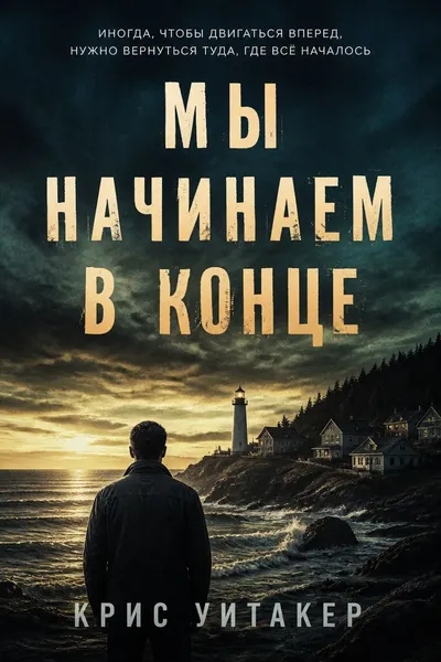 Мы начинаем в конце — обложка книги