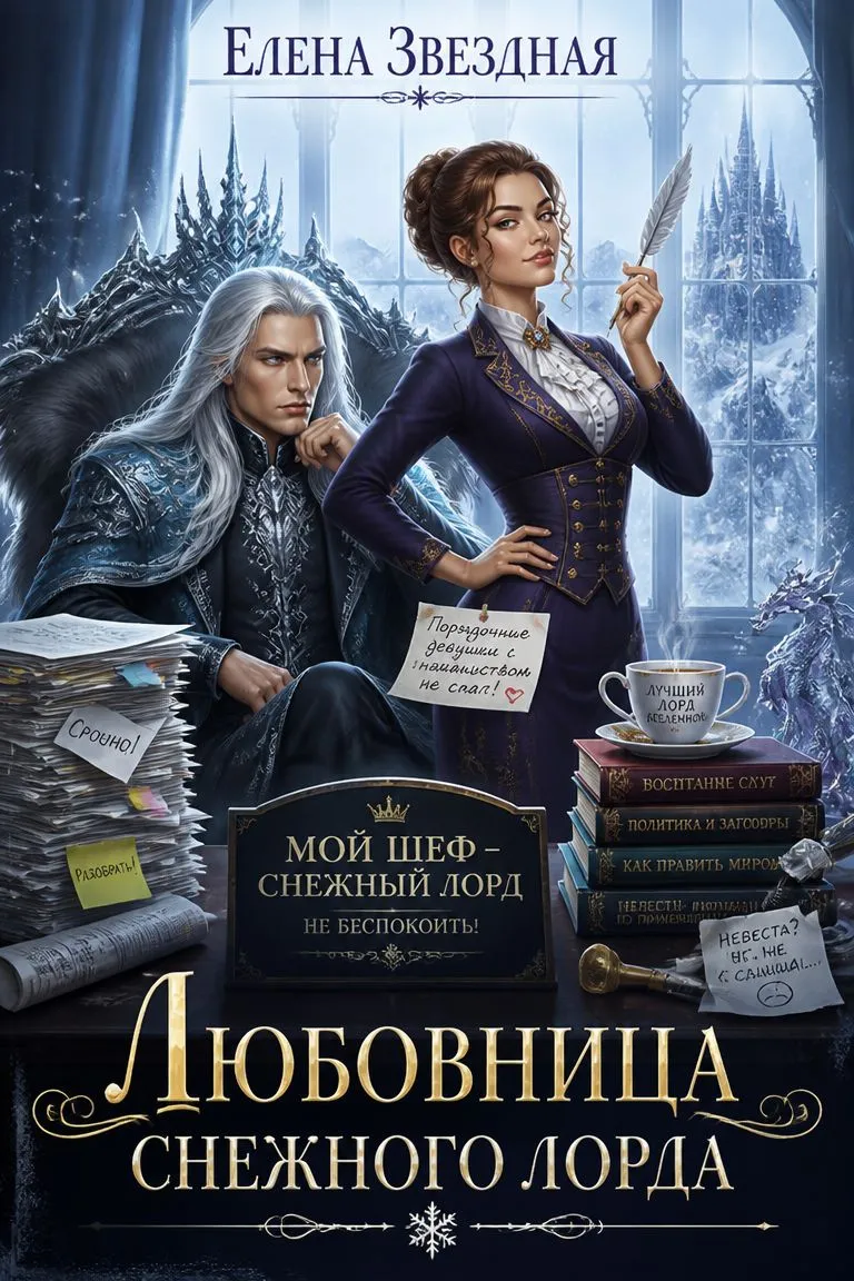 Любовница снежного лорда — обложка книги
