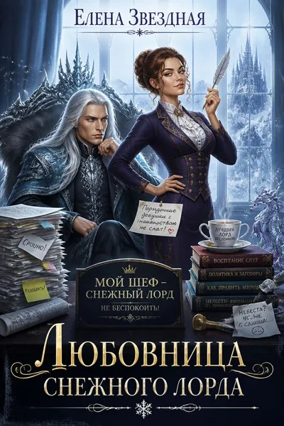 Любовница снежного лорда — обложка книги