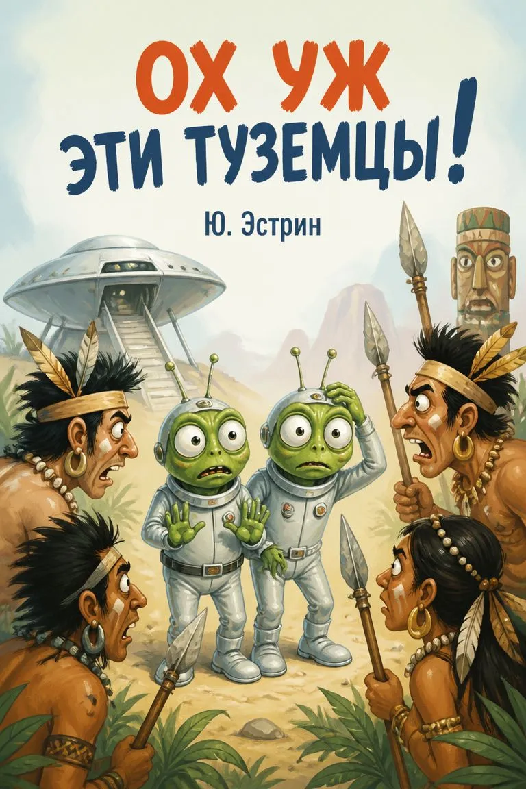 Ох уж эти туземцы! — обложка книги
