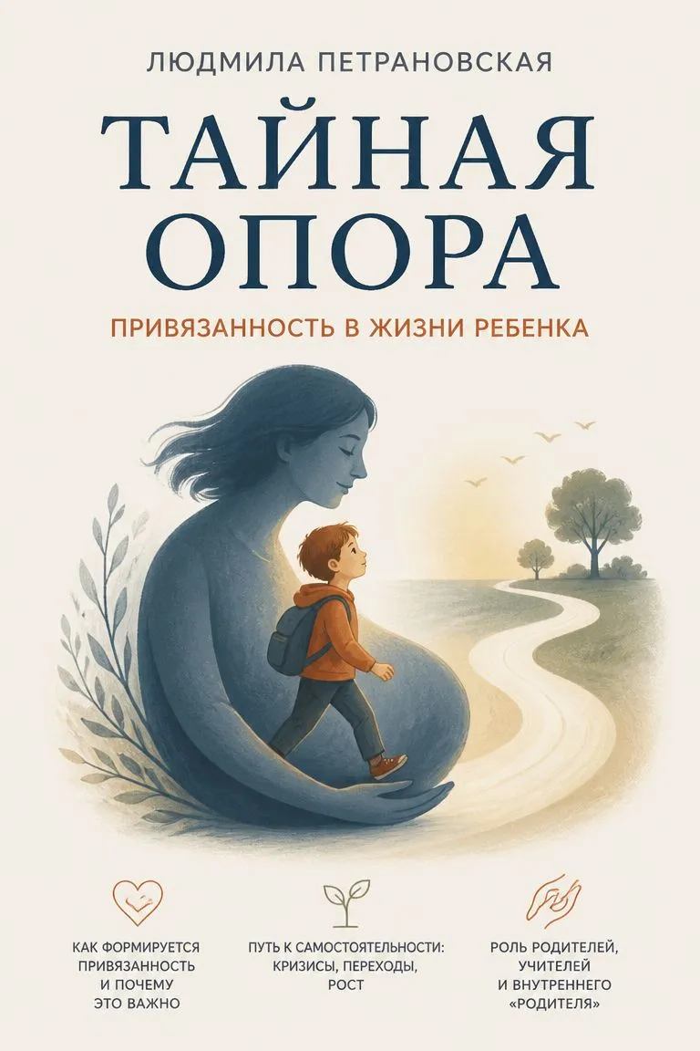 Тайная опора. Привязанность в жизни ребенка — обложка книги