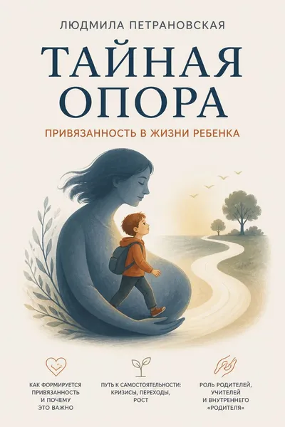 Тайная опора. Привязанность в жизни ребенка — обложка книги