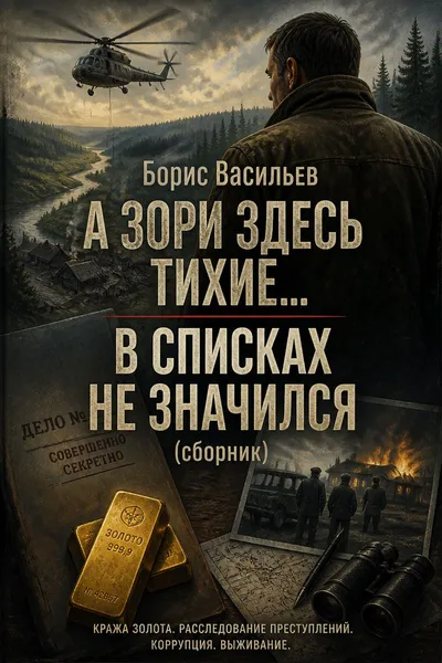 А зори здесь тихие… В списках не значился (сборник) — обложка книги
