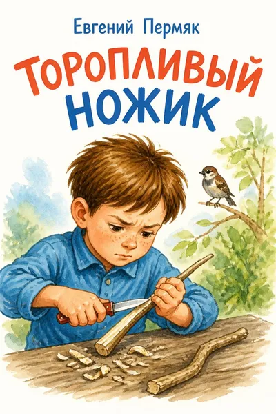 Торопливый ножик — обложка книги