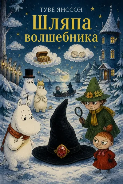 Шляпа волшебника — обложка книги