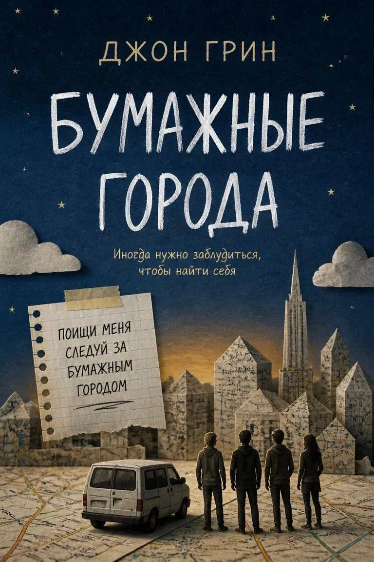 Бумажные города — обложка книги