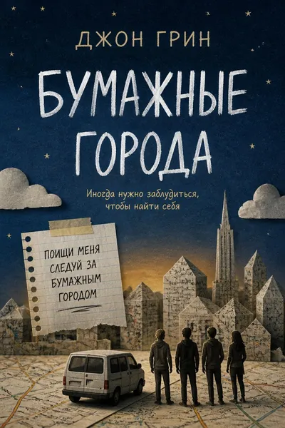 Бумажные города — обложка книги