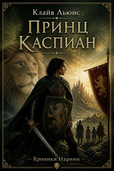 Принц Каспиан — обложка книги