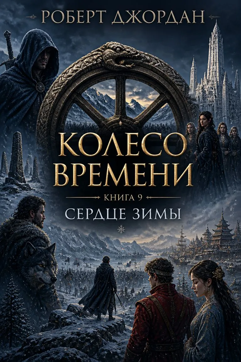 Колесо Времени. Книга 9. Сердце зимы — обложка книги