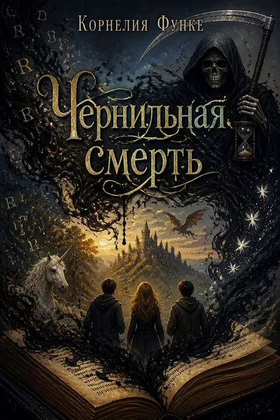 Чернильная смерть — обложка книги