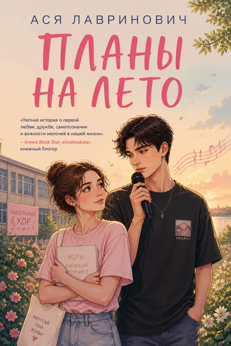 Планы на лето — обложка книги