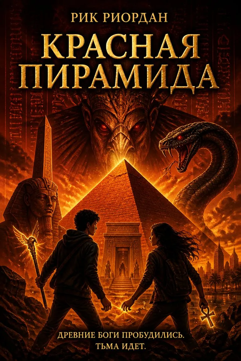Красная пирамида — обложка книги