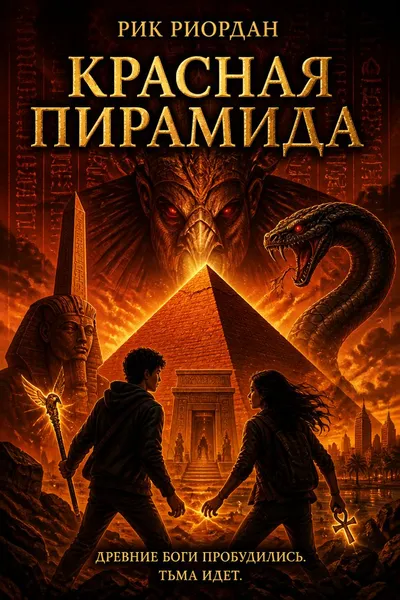 Красная пирамида — обложка книги