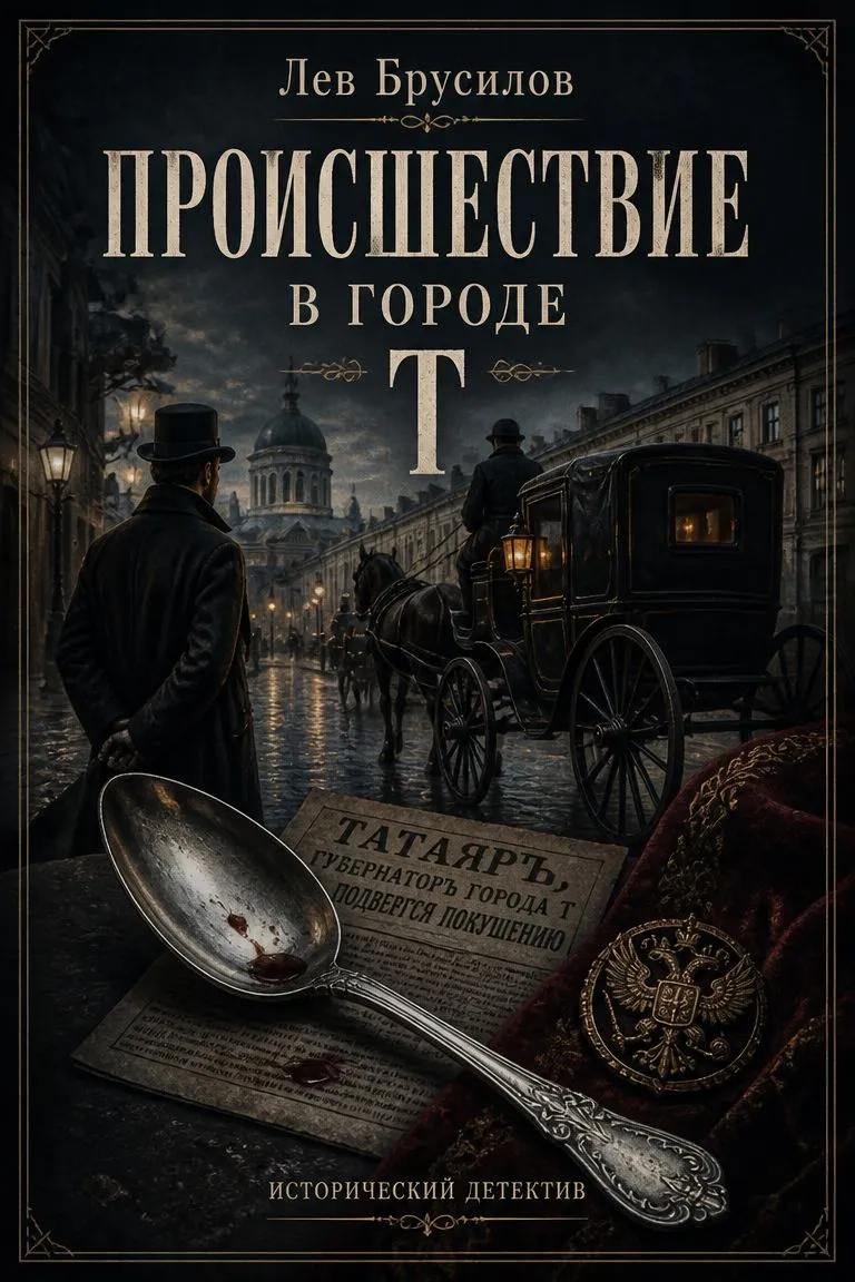 Происшествие в городе Т — обложка книги