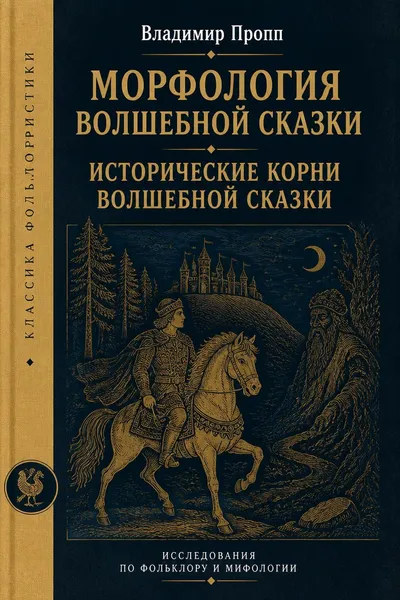 Морфология волшебной сказки. Исторические корни волшебной сказки — обложка книги