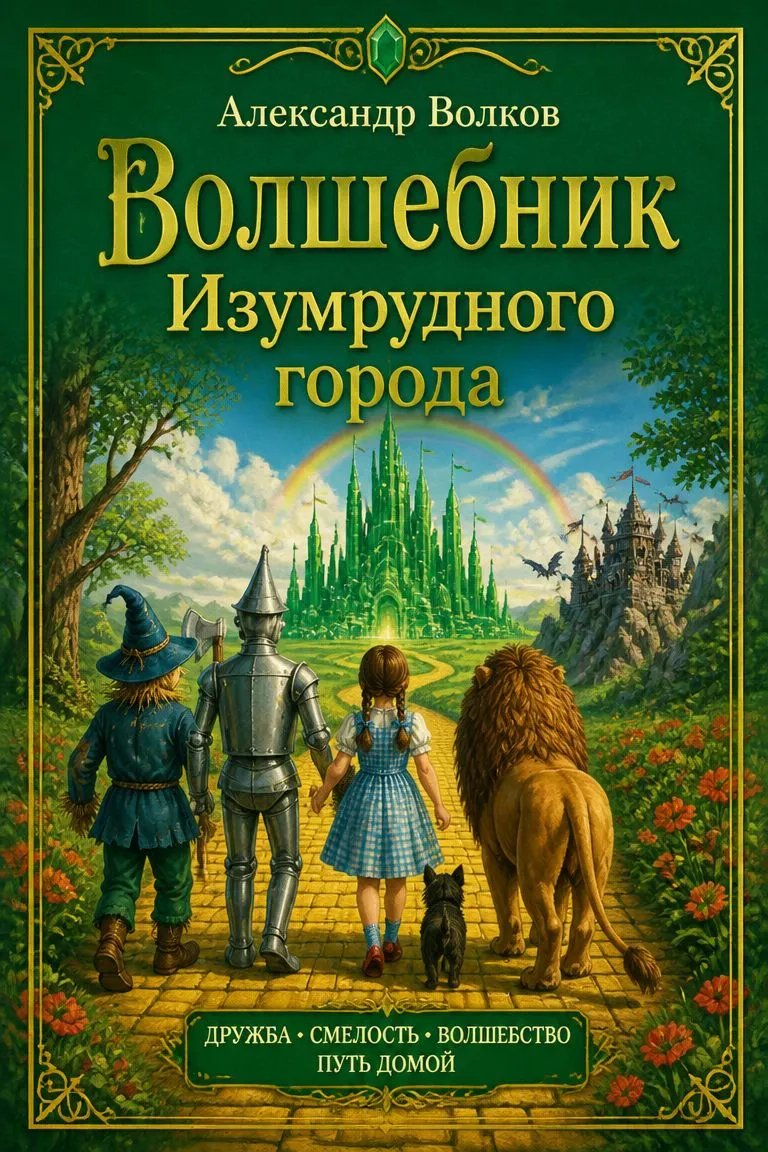 Волшебник Изумрудного города — обложка книги
