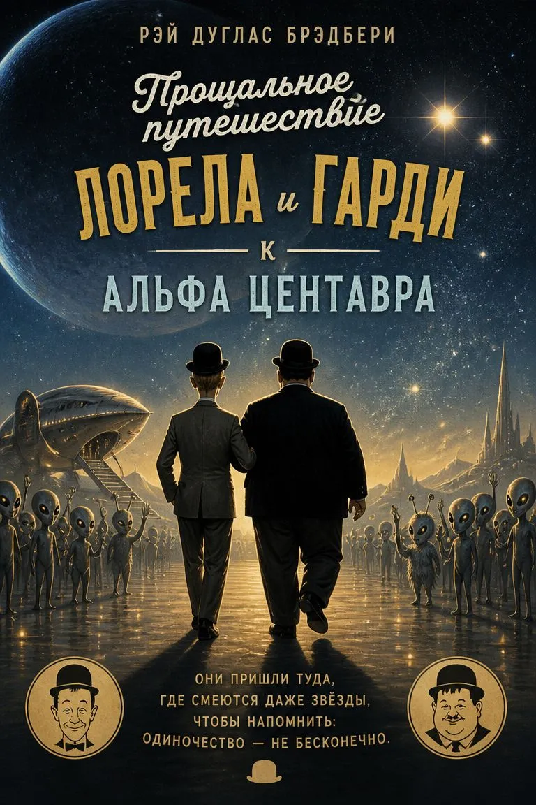 Прощальное путешествие Лорела и Гарди к Альфа Центавра — обложка книги