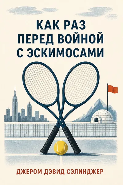 Как раз перед войной с эскимосами — обложка книги