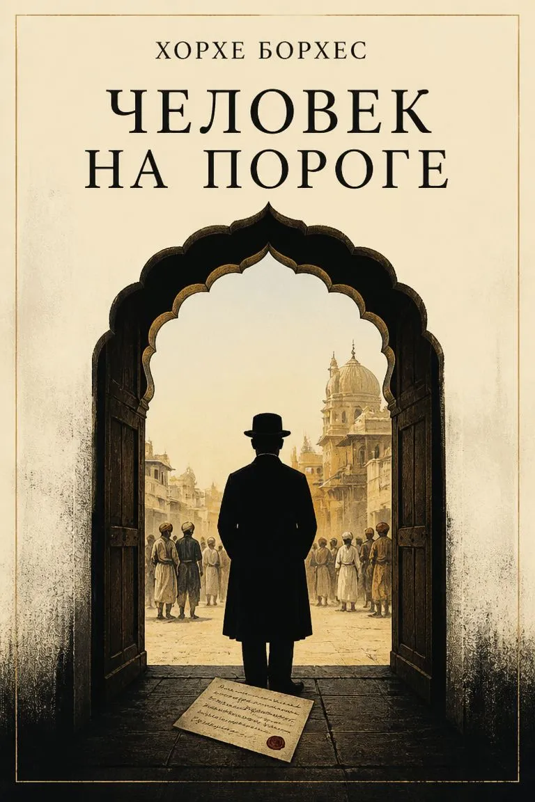Человек на пороге — обложка книги