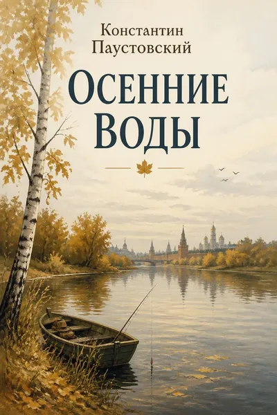 Осенние воды — обложка книги