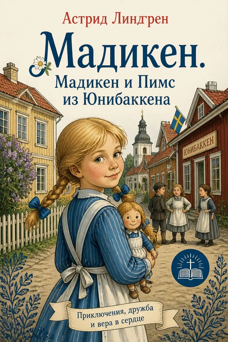 Мадикен. Мадикен и Пимс из Юнибаккена — обложка книги