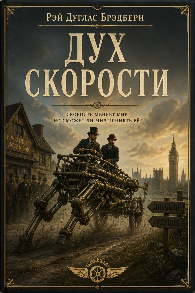Дух скорости — обложка книги