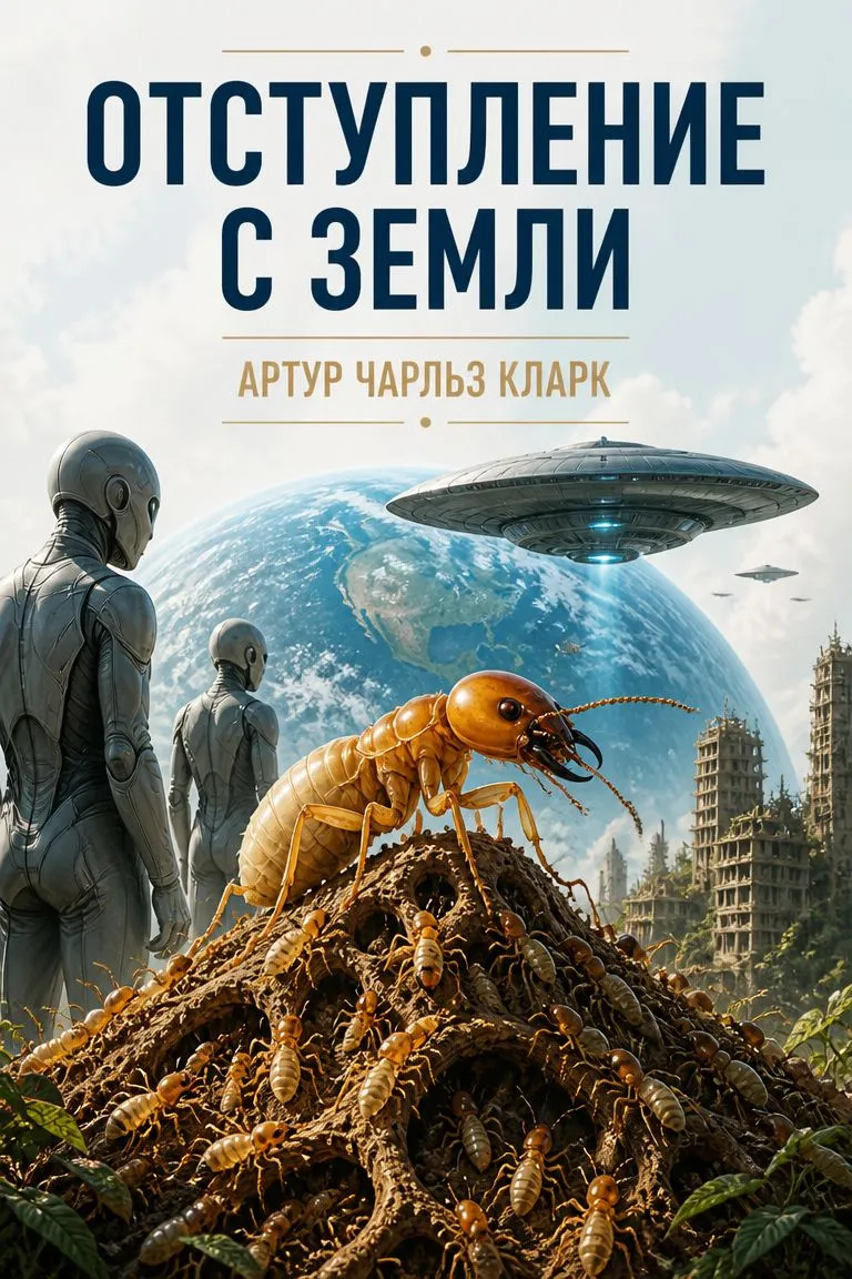 Отступление с Земли — обложка книги