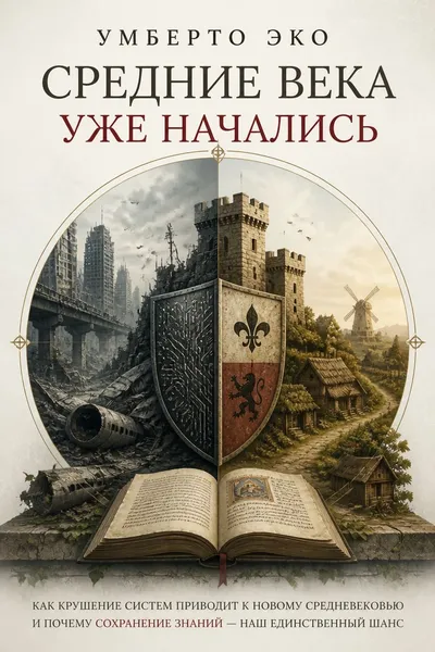 Средние века уже начались — обложка книги