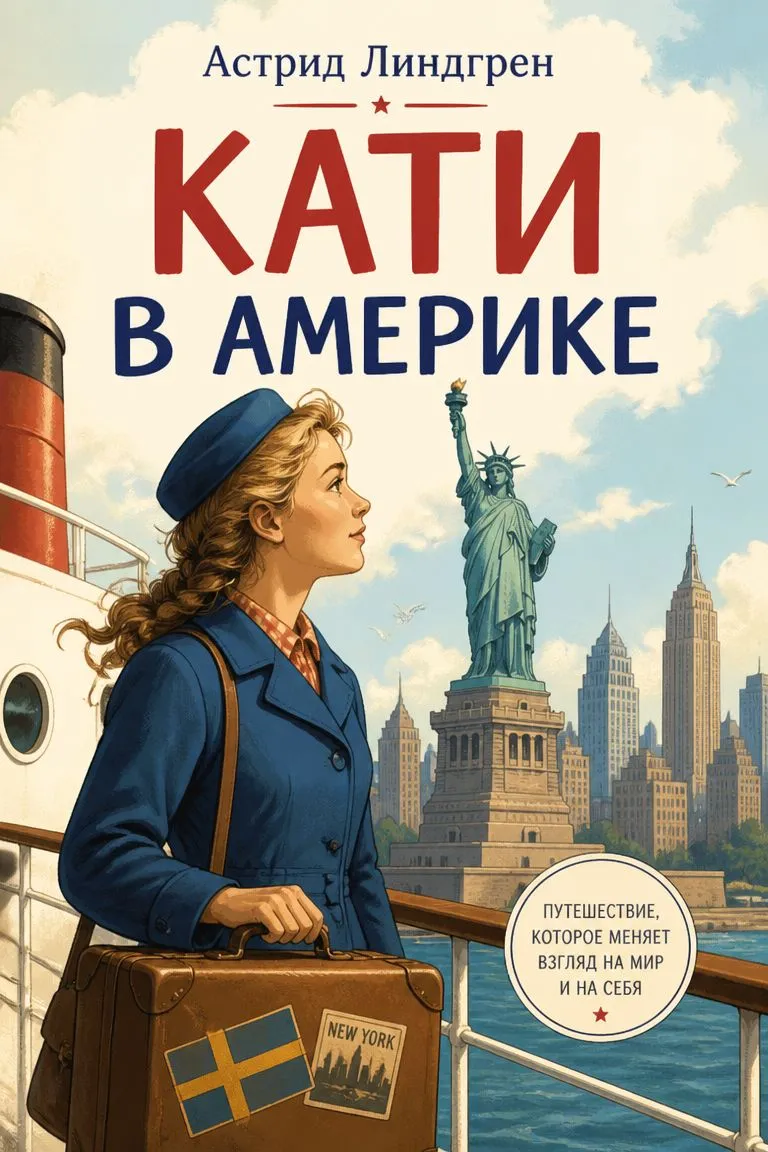 Кати в Америке — обложка книги