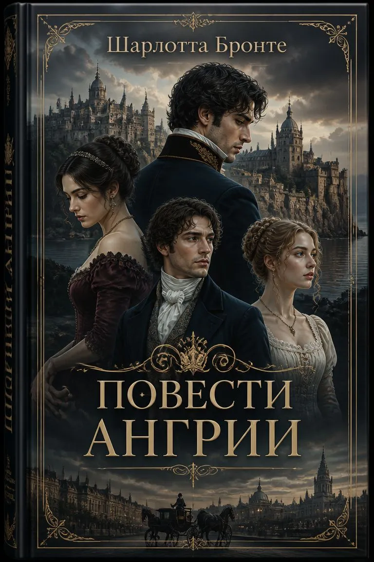Повести Ангрии — обложка книги