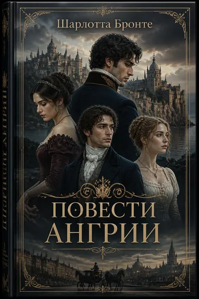 Повести Ангрии — обложка книги