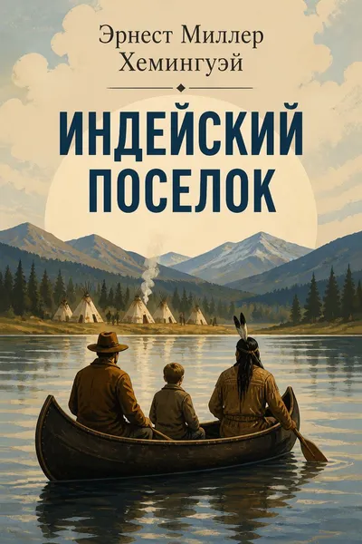 Индейский поселок — обложка книги