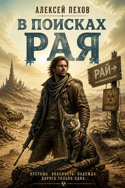 В поисках рая — обложка книги