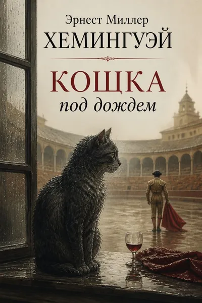 Кошка под дождем — обложка книги