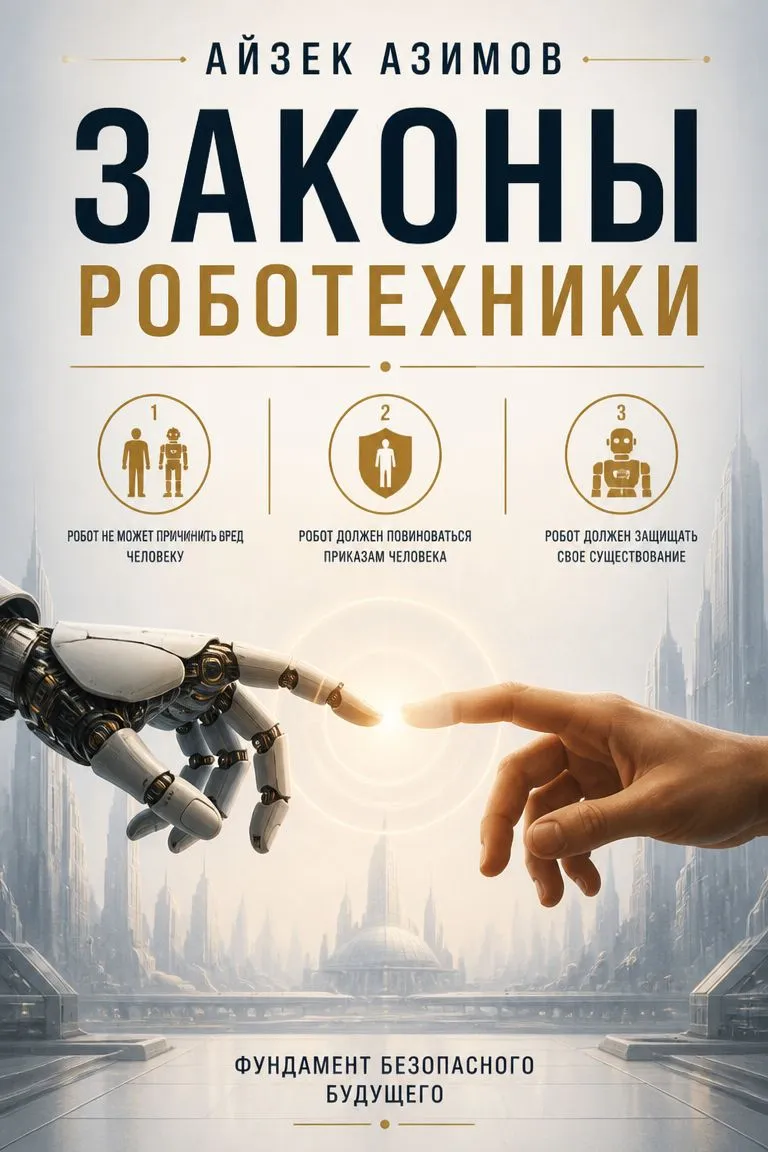 Законы роботехники — обложка книги