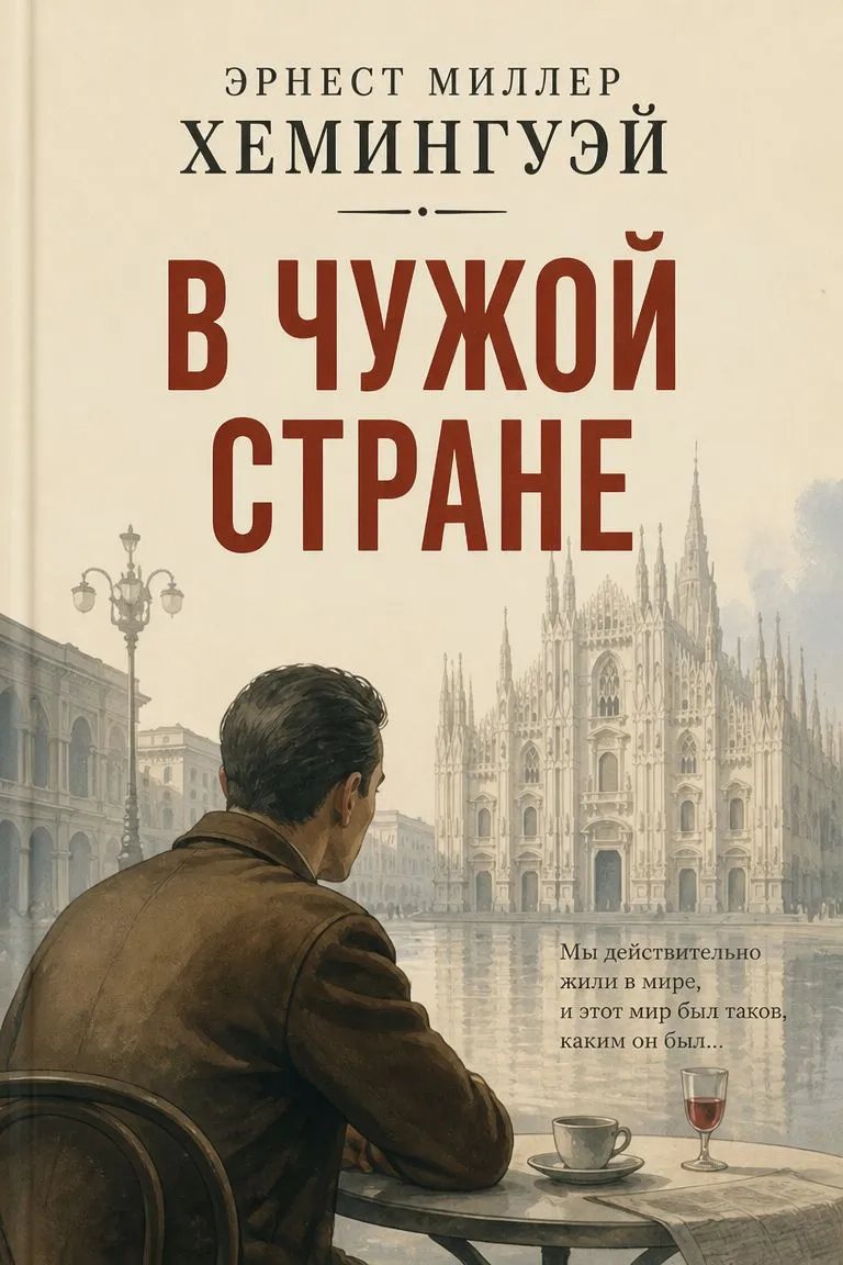 В чужой стране — обложка книги