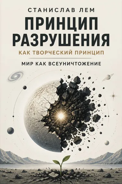 Принцип разрушения как творческий принцип. Мир как всеуничтожение — обложка книги