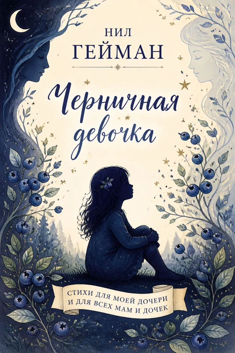 Черничная девочка — обложка книги