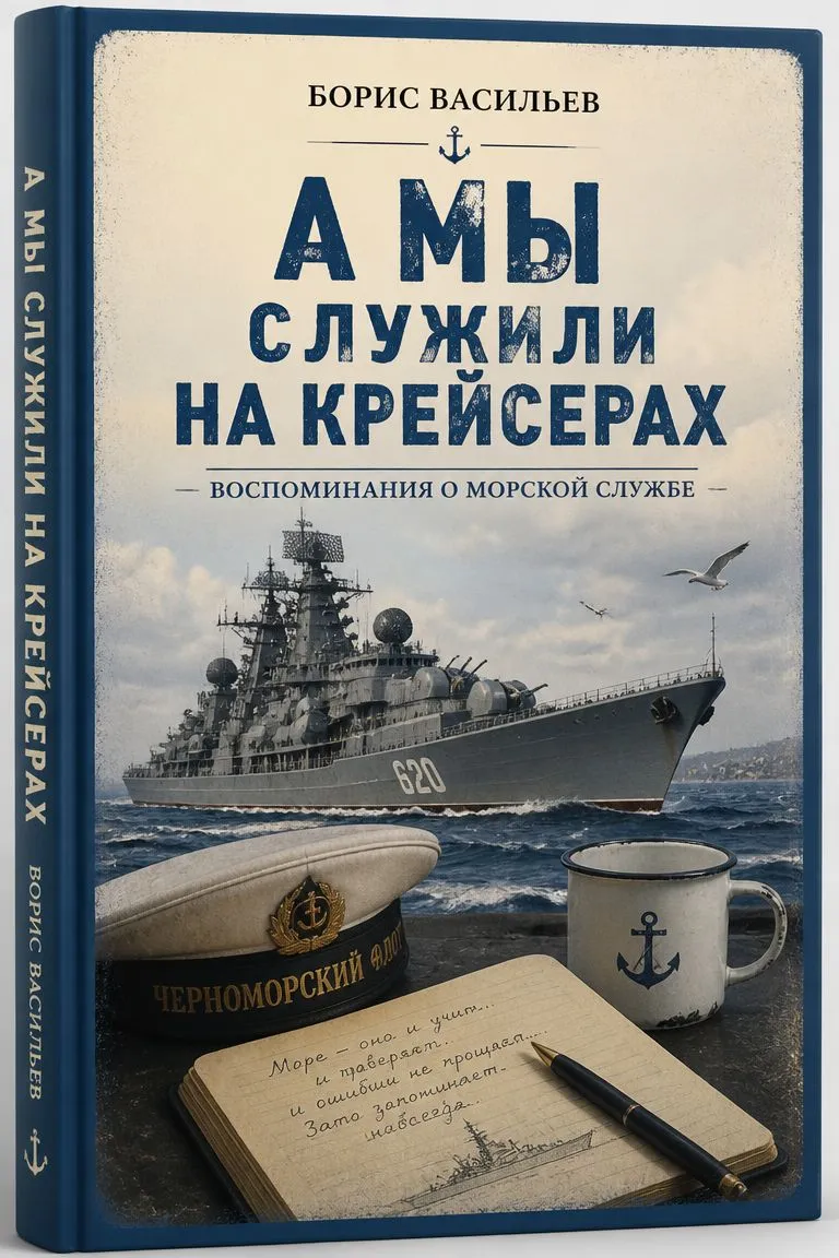 А мы служили на крейсерах — обложка книги