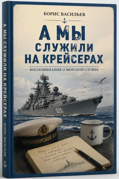 А мы служили на крейсерах — обложка книги