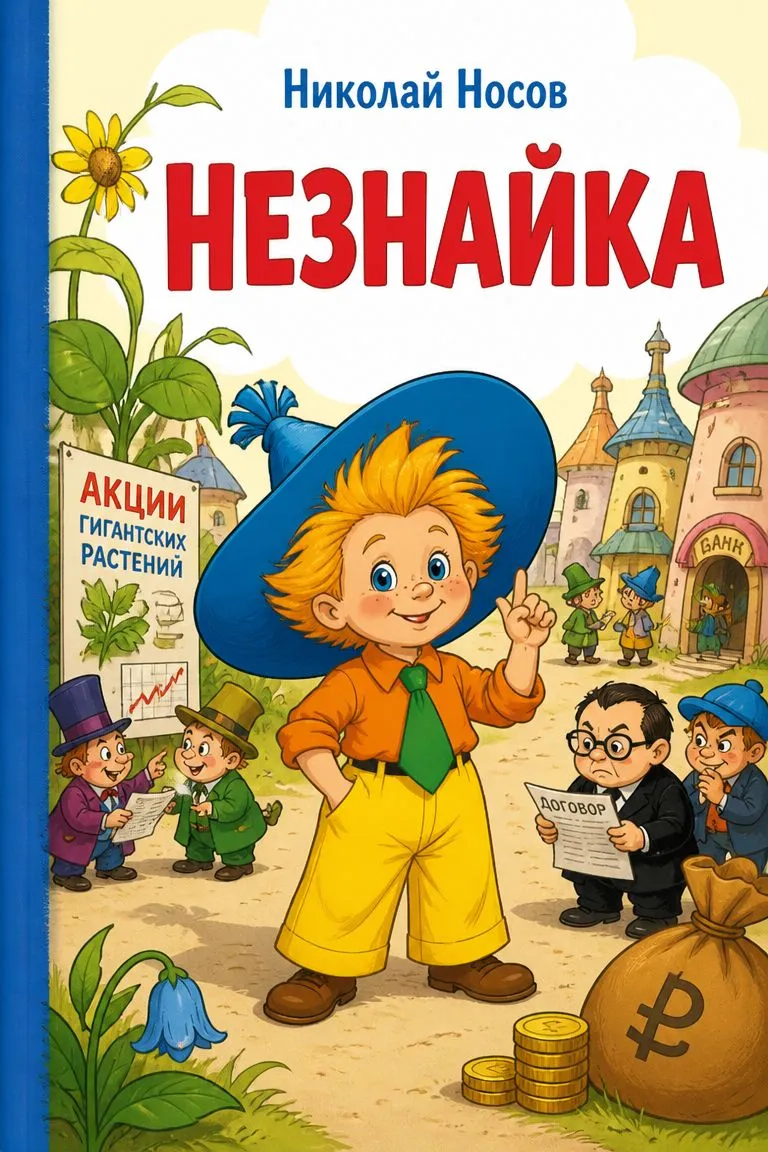 Незнайка — обложка книги
