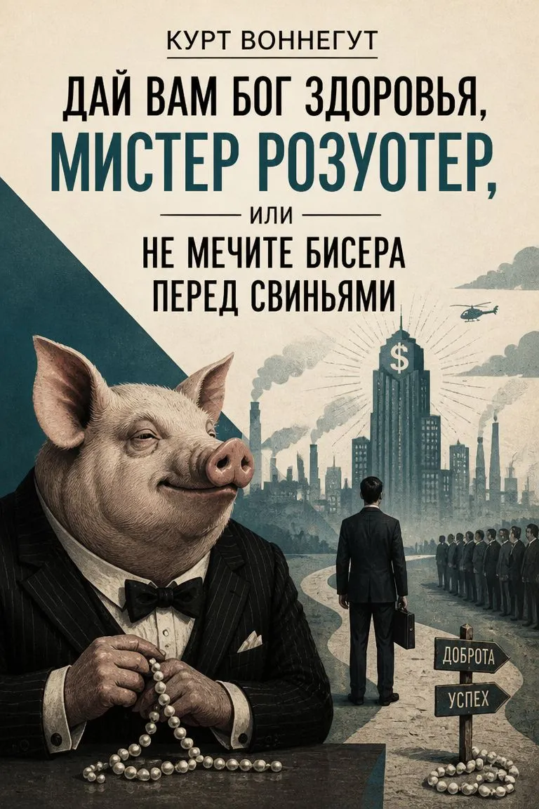 Дай вам бог здоровья, мистер Розуотер, или Не мечите бисера перед свиньями — обложка книги