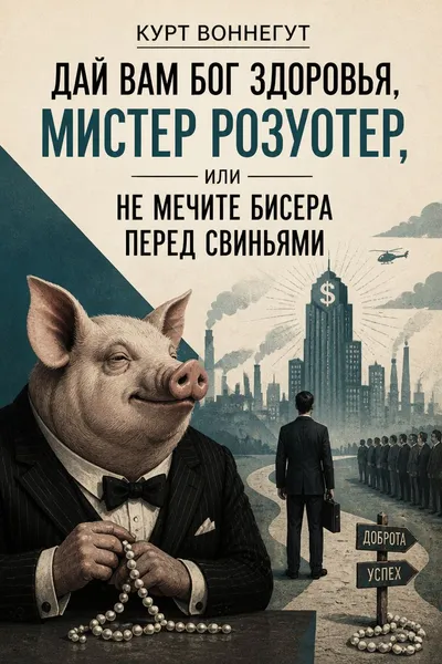 Дай вам бог здоровья, мистер Розуотер, или Не мечите бисера перед свиньями — обложка книги