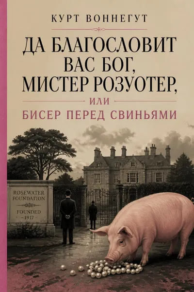 Да благословит вас бог, мистер Розуотер, или Бисер перед свиньями — обложка книги