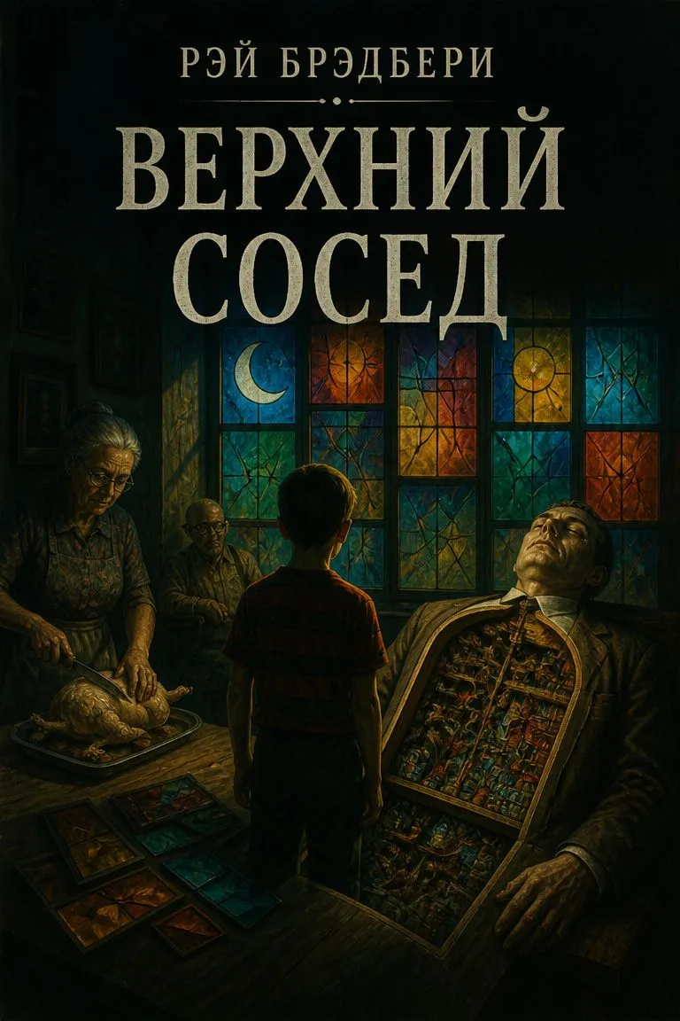 Верхний сосед — обложка книги
