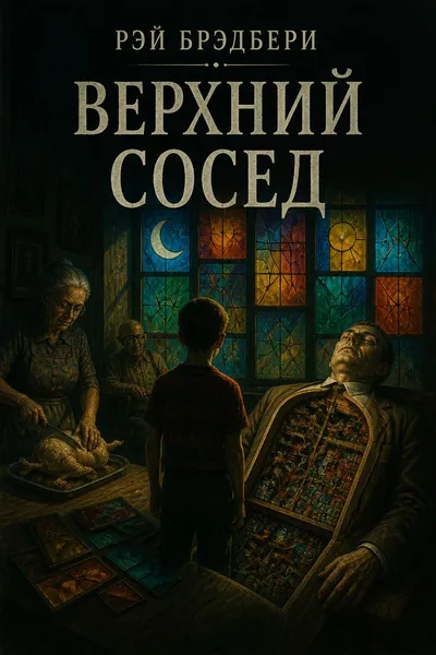 Верхний сосед — обложка книги