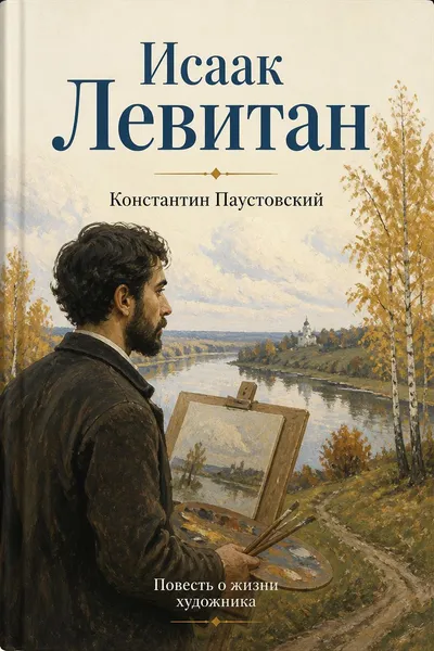 Исаак Левитан — обложка книги