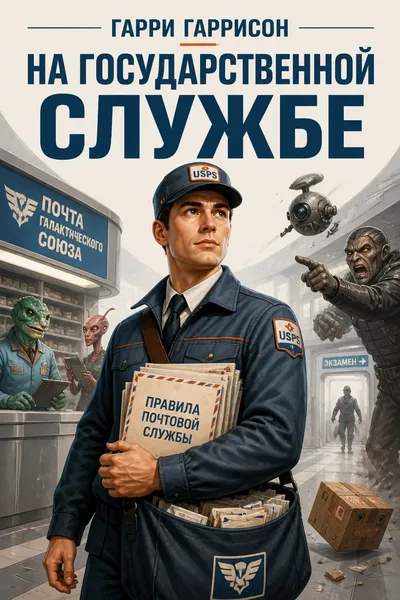 На государственной службе — обложка книги